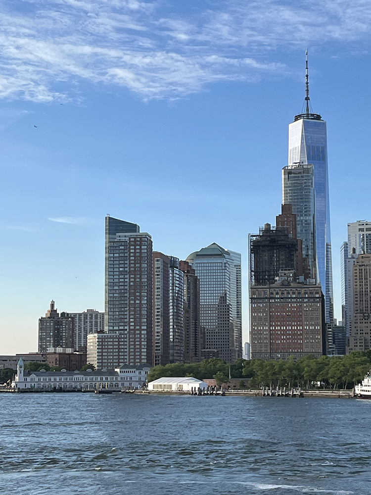 La pointe sud de Manhattan dominée par Freedom Tower