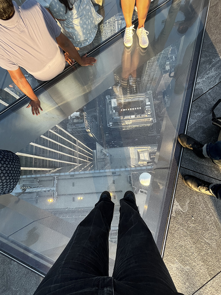 Le plancher de verre de The Edge