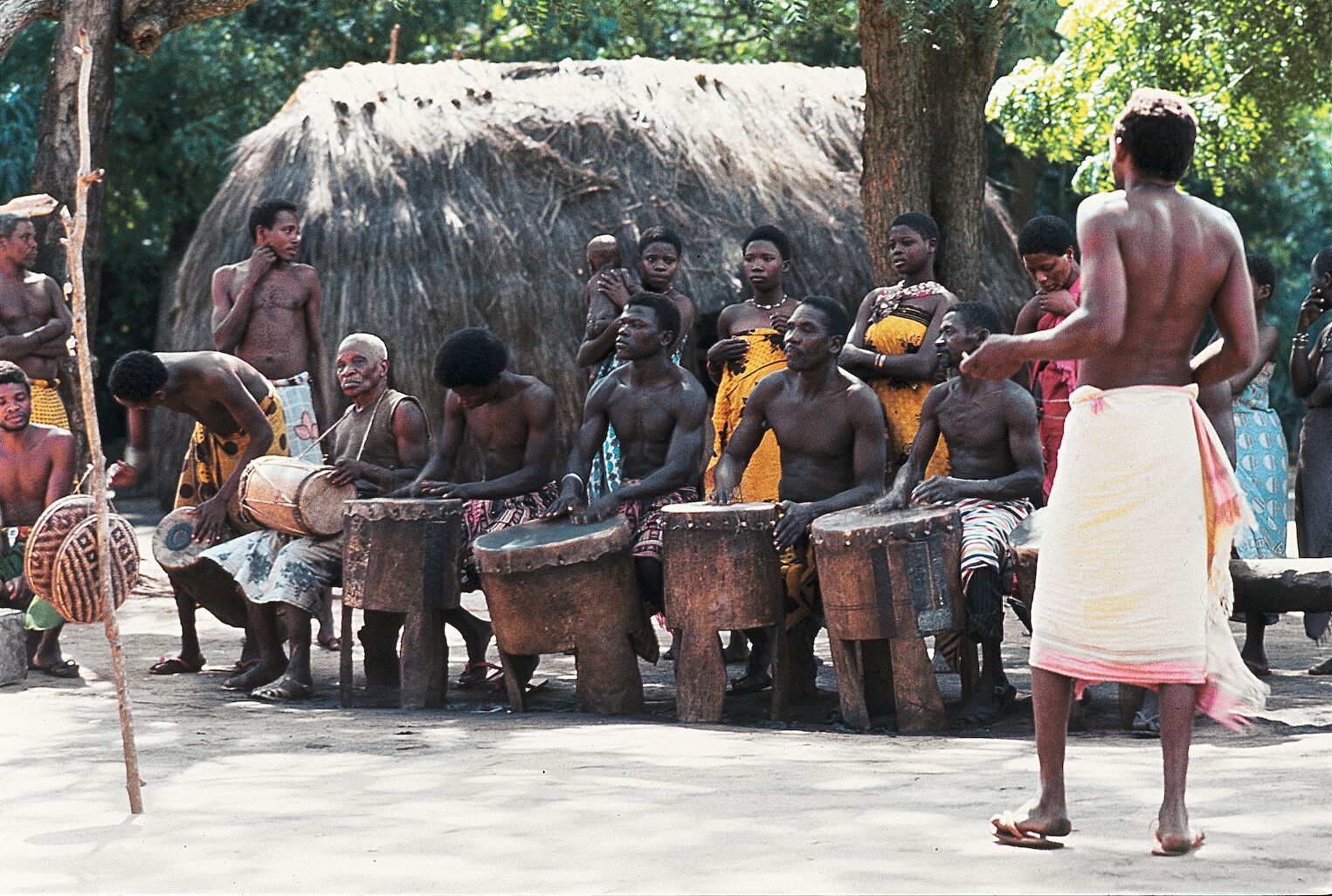 Musiciens d’un village masaï au Kenya