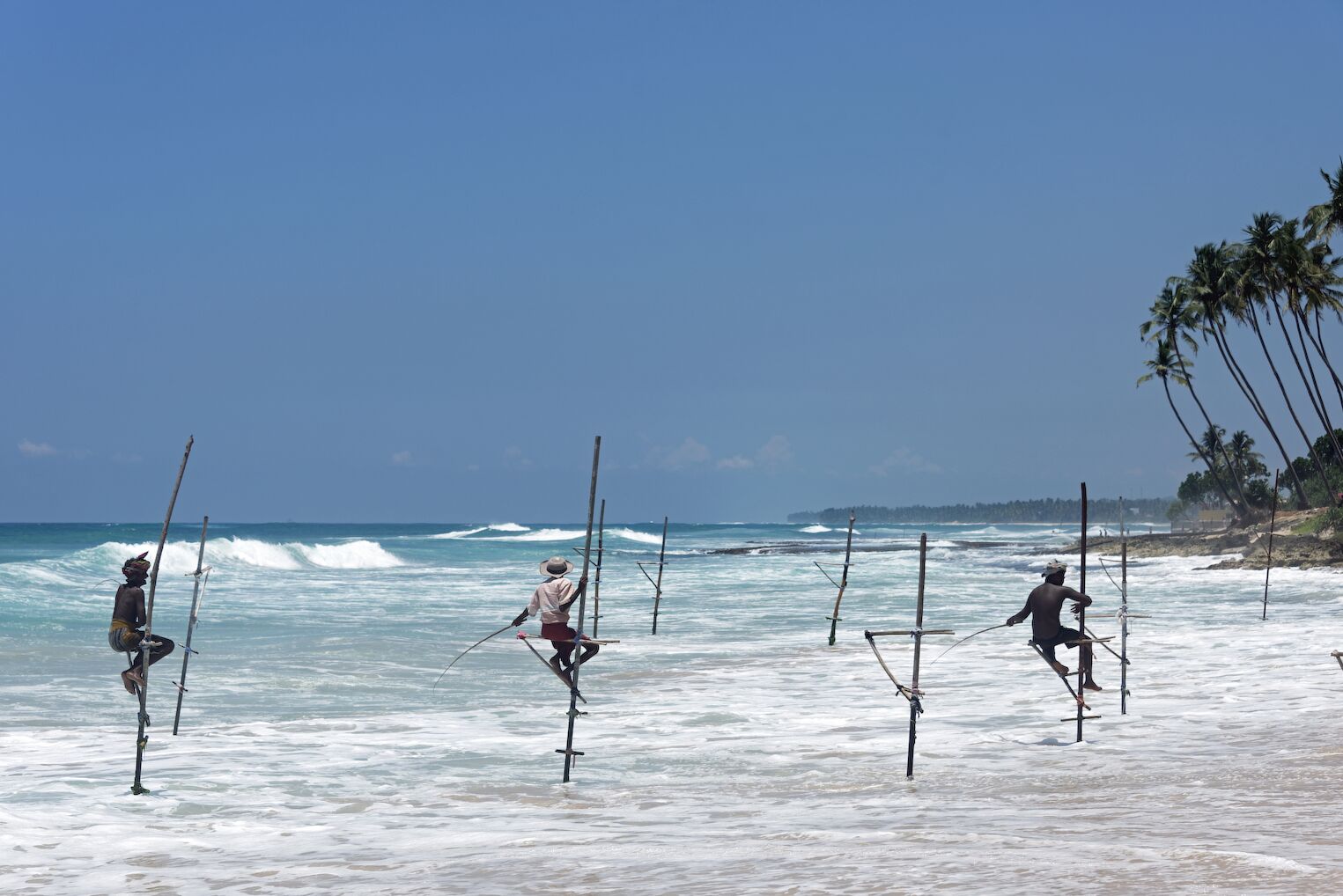 Pêche traditionnelle sur échasses