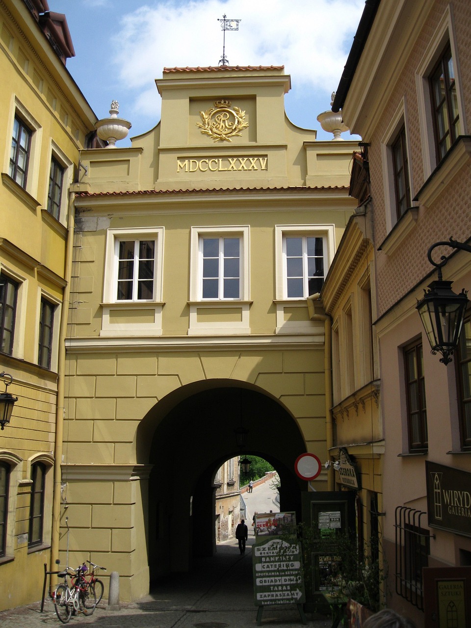 La porte Grodzka, dans la vieille ville historique de Lublin