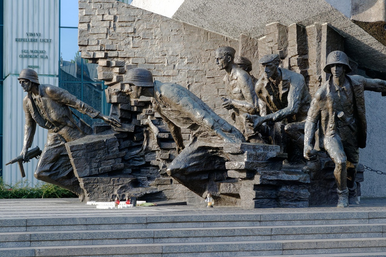 Le monument de l'Insurrection à Varsovie
