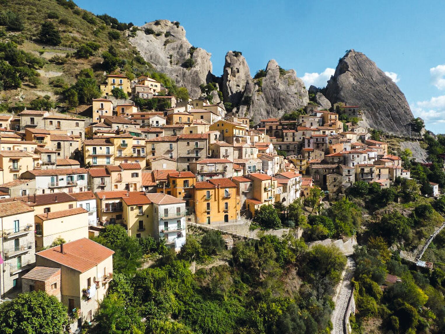 Le village de Castelmezzano