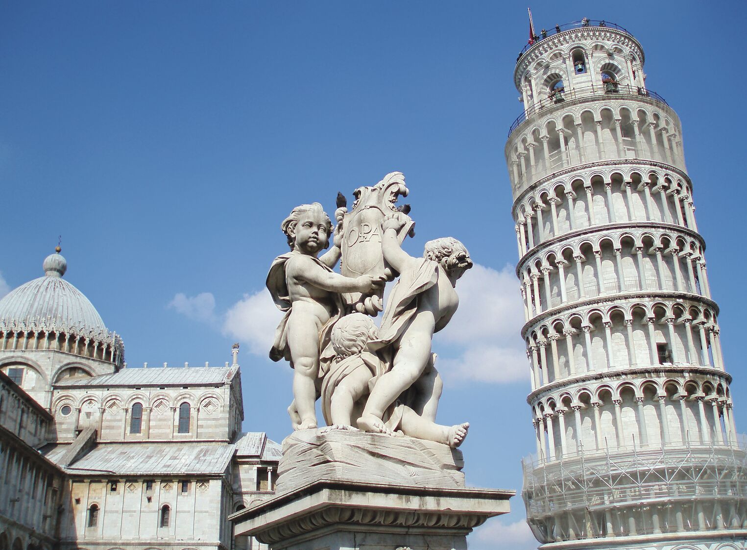 Le Duomo et son campanile à Pise