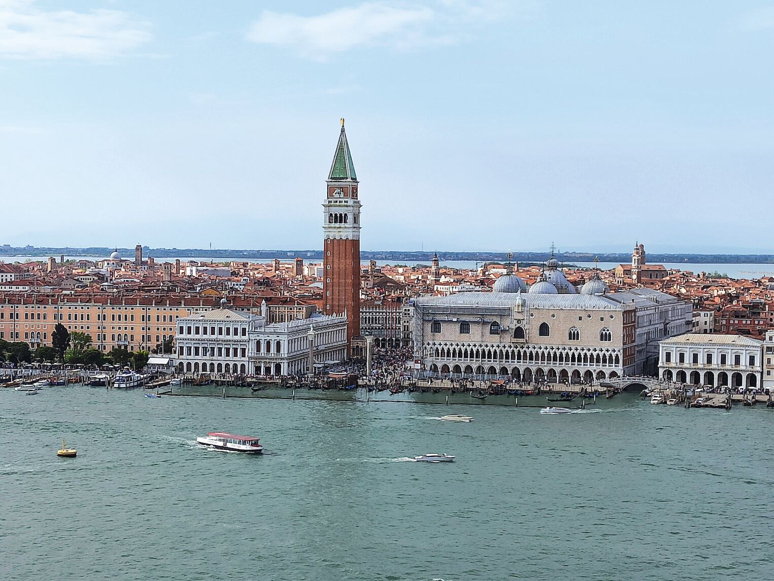 Vue sur le palais des Doges de Venise