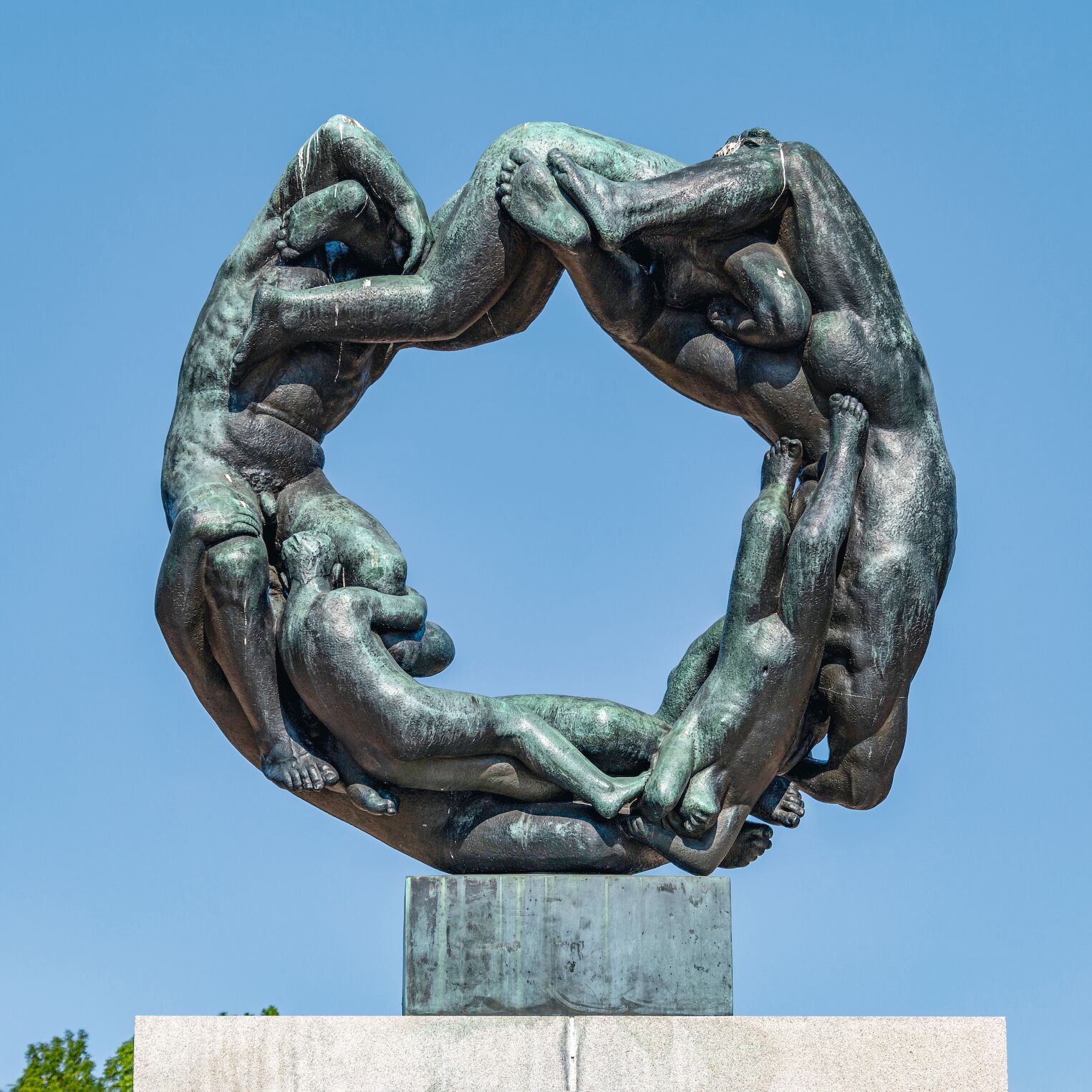 The Wheel of Life, sculpture de Vigeland dans le parc Frogner