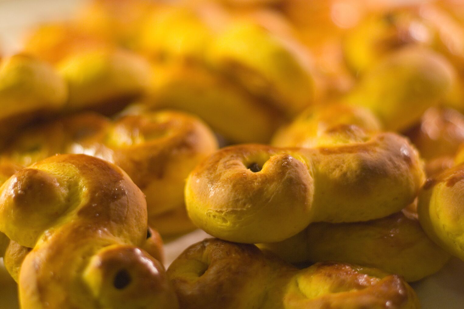 Des lussekatter, brioches au safran