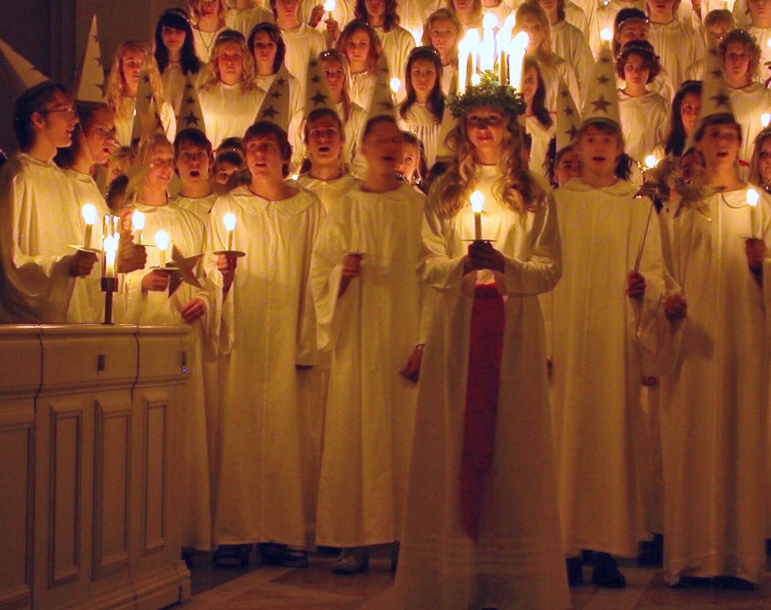 Cérémonie à l'occasion de la Sainte-Lucie